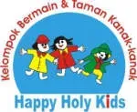 Happy holy kids kindergarten company icon